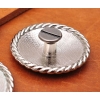 Concho ozdoba 30mm na śrubkę nikiel połysk (id: 878)