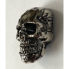 Skull czaszka 3D ozdoba nikiel połysk na śrubkę (id: 1382)
