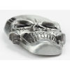 Czaszka skull duża klamra stare srebro (id: 2565)
