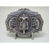 Live to ride... moto klamra platerowana srebrem (id: 1273)