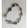 Motocyklowa damska bransoletka ze stali 21,5cm biker motor stal L316 (id: 69)