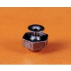 Okrągła ozdoba stare srebro 12x10mm na nit (id: 1410)