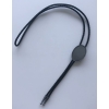 Owalne czarne bolo oksydowane krawat bolo western (id: 1463)