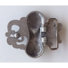 Ośmiornica oktopus klamra 3D stare srebro (id: 3114)