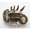 Skorpion brązowy klamra 3D (id: 2716)