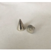 Kolce 9,5mm ćwieki na śrubkę o długości 5mm nikiel połysk 5szt (id: 1004)