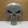 Punisher skull klamra kopla zapinka stare srebro (id: 2616)