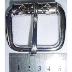 Klamra 468 nikiel połysk do paska 40mm (id: 1207)