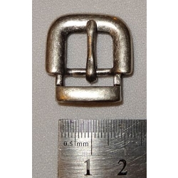 Klamra 182 ze szlufką do paska 14mm stare srebro (id: 1884)