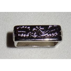 Szlufka, ramka metalowa 20mm, 204 nikiel połysk (id: 280)
