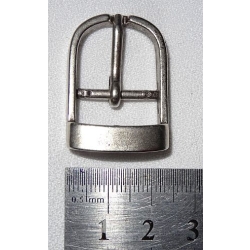 Klamra 181 do paska 18mm stare srebro (id: 1432)