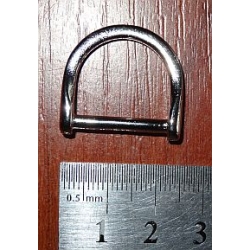 Półkole podkówka nikiel 20mm (id: 1703)