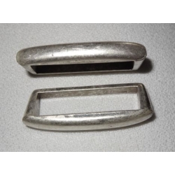 Szlufka, ramka metalowa 30mm, 309 stare srebro (id: 306)