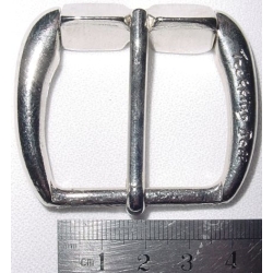 Klamra 380 do paska 37mm nikiel połysk zapinka kopla (id: 1143)