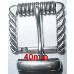 Klamra 388 stare srebro do paska 40mm (id: 1187)
