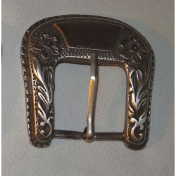 Klamra western 389 stare srebro do paska 40mm (id: 1764)
