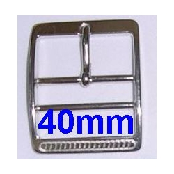Klamra do paska 40mm nikiel połysk (id: 1819)