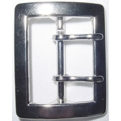 Klamra tzw oficerska 451 nikiel połysk do paska 45mm (id: 1129)