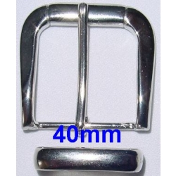 Klamra 465 nikiel połysk do paska 38mm (id: 1803)