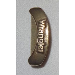 Szlufka, ramka metalowa 40mm brązowa (id: 331)