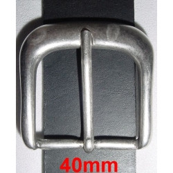 Klamra 477 do paska 40mm stare srebro zapinka (id: 1146)