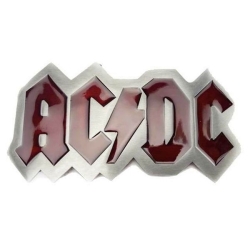 Bordowa muzyczna klamra do paska AC/DC (id: 2951)