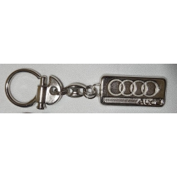 AUDI brelok nikiel połysk metalowy zawieszka (id: 439)
