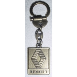 Brelok brązowy metalowy zawieszka Renault (id: 413)