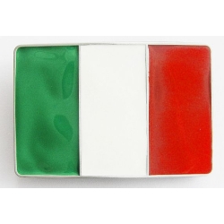 Włochy Italia flaga klamra (id: 2056)