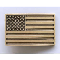 Flaga USA klamra brązowa (id: 2011)