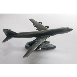 BOEING 747-400 duży metalowy model na statywie podstawie (id: 1723)