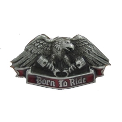 Born To Ride klamra z orłem i tłokami (id: 2837)