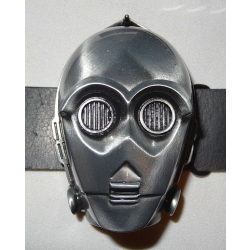 C3PO klamra 3D kopla stare srebro (id: 2623)