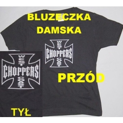 Krzyż choppers bluzeczka damska czarna L (id: 2758)