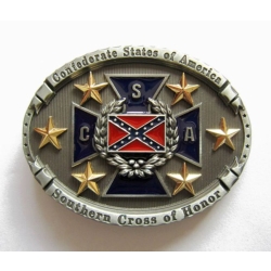CSA Confederate States of America flaga USA stany klamra (id: 1751)