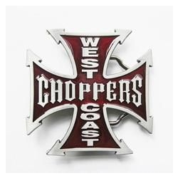 Krzyż chopper klamra czerwona do pasa (id: 2028)