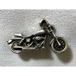 Chopper motocykl mały na śrubki stare srebro (id: 2834)