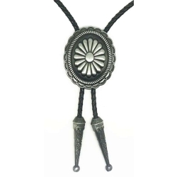 Krawat bolo western CONCHO stare srebro (id: 1073)