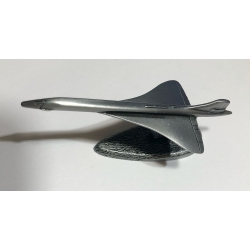 CONCORDE metalowy model na statywie podstawie (id: 1721)