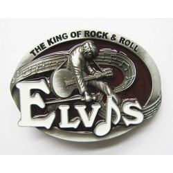 Elvis King of Rock'roll klamra muzyczna do paska (id: 2987)