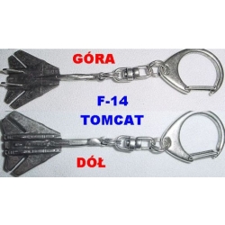 F-14 TOMCAT brelok lotnictwo, zawieszka stare srebro (id: 167)