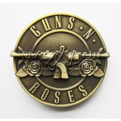 Klamra muzyczna brązowa Guns 'n' Roses do paska (id: 2972)