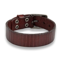 Bransoletka brązowa obwód max 20,5cm (id: 101)
