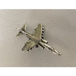 Hawker Harrier znaczek 3D samolot na pins stare srebro (id: 211)