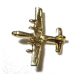 Herkules Lockheed C130 znaczek 3D samolot na pins złoty (id: 217)