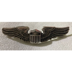 Insygnia pilota Air Force USA na nity stare srebro (id: 215)