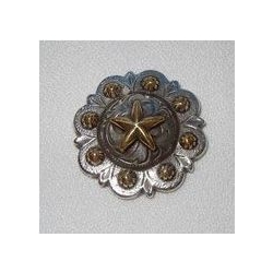 Concho western z gwiazdą 32mm na śrubkę (id: 2112)