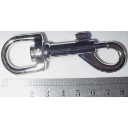 Karabinek, karabińczyk K-23 nikiel połysk 16mm (id: 1546)