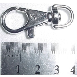 Karabinek, karabińczyk K-33 8mm nikiel (id: 1553)