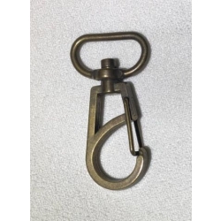 Karabinek, karabińczyk K-57 brązowy 20mm (id: 1367)
